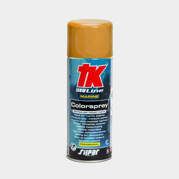 Motorfärg TK-Line Colorspray Utförande: 0.4 liter - Caterpillar Yellow