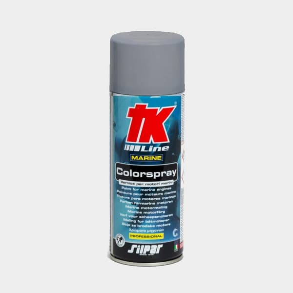 Motorfärg TK-Line Colorspray Utförande: 0.4 liter - Mariner Light Grey Metallic