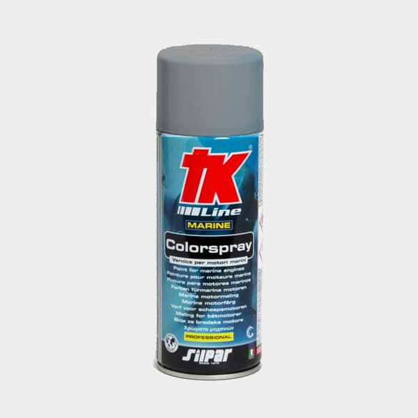 Motorfärg TK-Line Colorspray Utförande: 0.4 liter - Volvo Penta SX/DPS Grey
