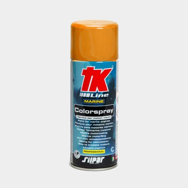 Motorfärg TK-Line Colorspray Utförande: 0.4 liter - Yellow Vetus Motors