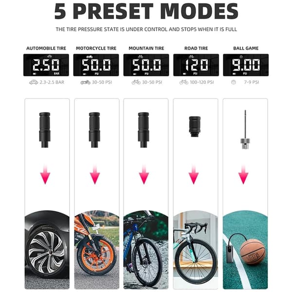 Rockbros golv Cykelpump - Svart