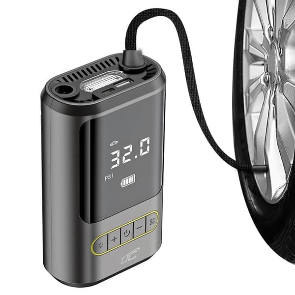 LTC Elektrisk Pump för Cykel/Bil Kompressor 2x2000mAh USB-C