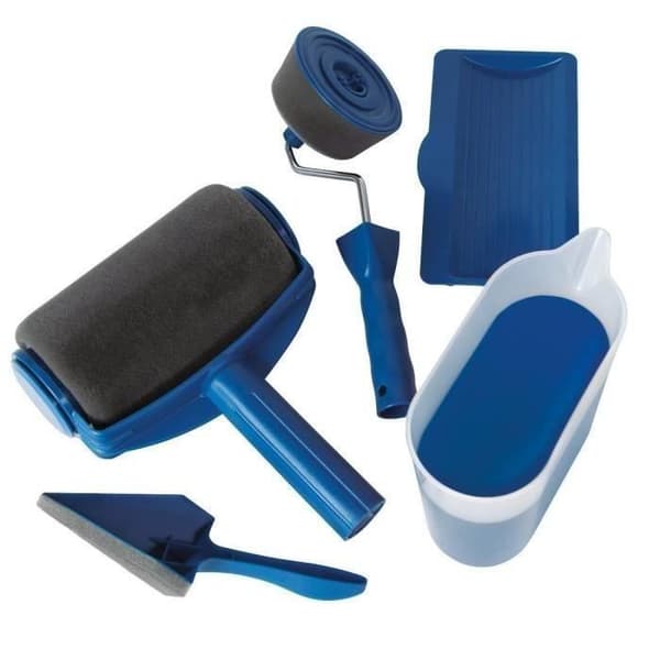 Pintar Facil Paint Runner Pro Roller Brush Tool Flake Hylla Väggmålning Ditt kontorsrum Kontorsm