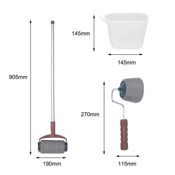 LESHP Magic Paint Rollers - 9 tum