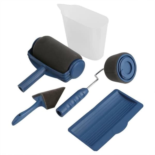 Paint Runner Wall Paint Roller Fasil Paint Runner Multifunktionellt professionellt penselverktyg 5 ST