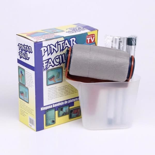 CODREAM Anti-Splash Pintar Facil Roller Paint Kit - Vit