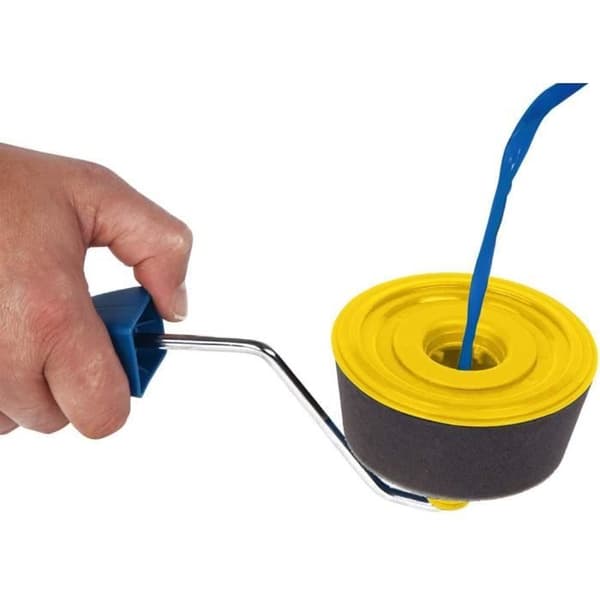 Sats med färgrullar med integrerad tank FACIL'ROLLER, applicering utan spår på någon yta, lätt att använda, 197