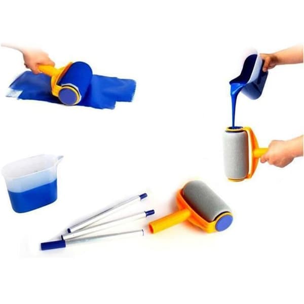 Färgrulleborste DIY avtagbart verktyg