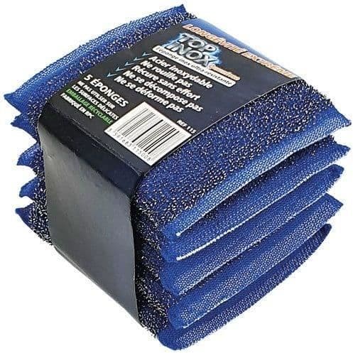 Dubbelsidig skrubbsvamp TOP INOX - 5-pack