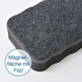 Miniatyrbild 3 av 4: OfficeTree ® set med 5 skrivtavlor - svarta - magnetiska - effektiv kemtvätt - raderar ritningar