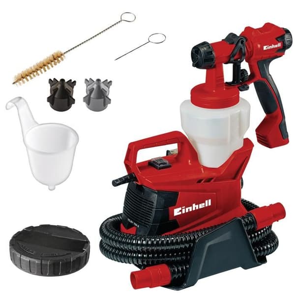 EINHELL TC-SY 700 S elektrisk målarpistol - 700W, 1000ml/min, 2mm, röd