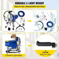 Miniatyrbild 4 av 5: 3000PSI 2,5L/min luftlös elektrisk spruta,tyst professionell väggfärgsprutpistol