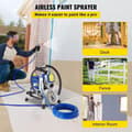 Miniatyrbild 2 av 5: 3000PSI 2,5L/min luftlös elektrisk spruta,tyst professionell väggfärgsprutpistol