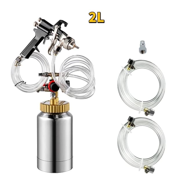 Manuell högtrycksfärgspruta, 2L tank, 1,8 mm munstycke,med flödeskontrollventil