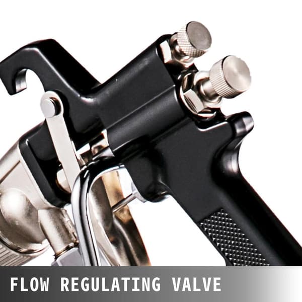2L kommersiell färgtryckskärl med 1,8 mm munstycke, tryckmätare och vätsketrycksregulator, högkvalitativt material, säkert, stabilt, justerbart flöde