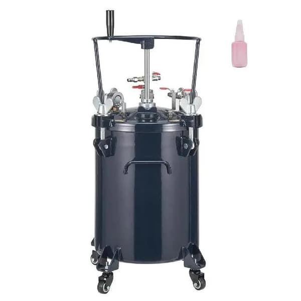 30L 0-70 psi justerbar manuell sprayfärg trycktank, stor kapacitet, utmärkt tätningsprestanda, säker att använda, bred applikation