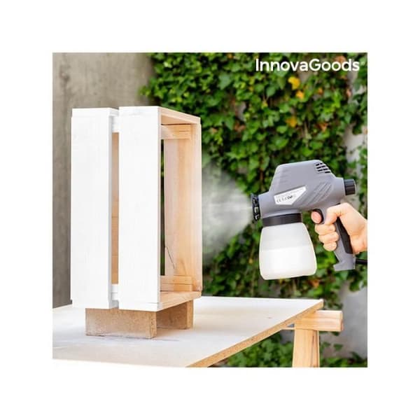 Elektrisk färgpistol - InnovaGoods - Spraint+ - Sladdlös - Lila - Effektiv