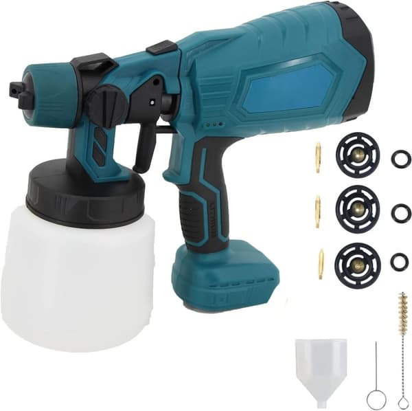 Elektrisk sprutpistol, trådlös drift, bärbar design, Guld