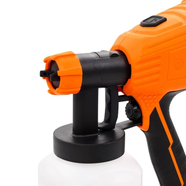 The Living Store Elektrisk färgsspruta med 3 munstycksstorlekar 500 W 800 ml -  Färgsprutor