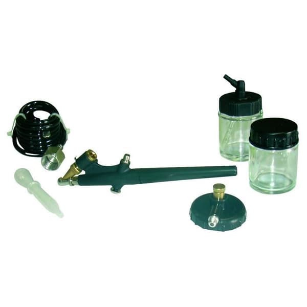 Airbrush Kit - MICHELIN - Med Blisterslang - Grön - Elektrisk - Färg