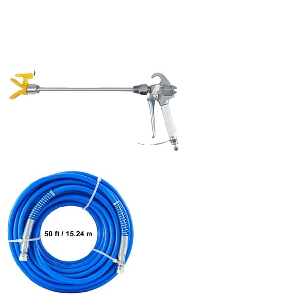 Airless Maler Spray Slange Sæt, 3600 PSI Tryk, 50 ft Holdbar Slange,50 fod