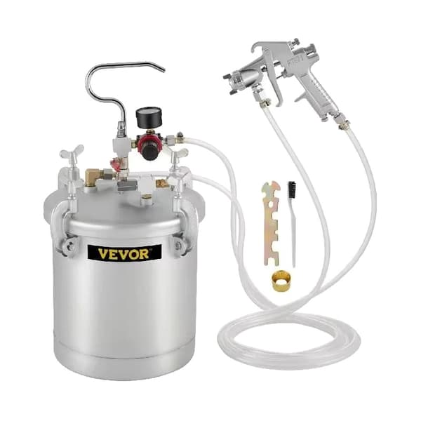 Högtrycksfärgtank, 10L kapacitet, högpresterande sprutpistol,10L