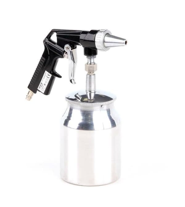 Målarpistol - målarstation - Yato airbrush kit - YT-2376 - Röd sandblästringspistol