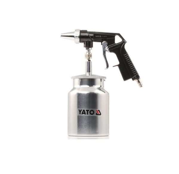 Målarpistol - målarstation - Yato airbrush kit - YT-2376 - Röd sandblästringspistol