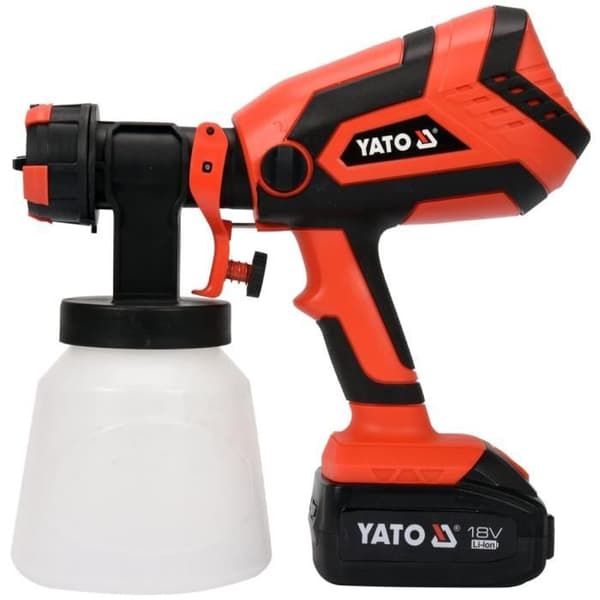 YATO Sprutpistol med Li-Ion-batteri 4.0Ah 18V 1L-min