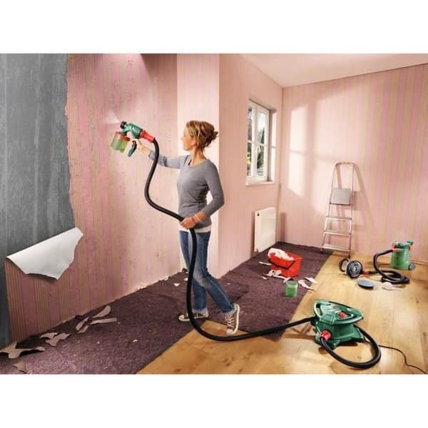 Bosch färgpistol - PFS 5000 E - Lågtryck - 1200 W - 3 munstycken