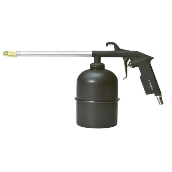 Pneumatisk sprutpistol - Stanley - Långt munstycke - Kapacitet 1L - 130 L/min