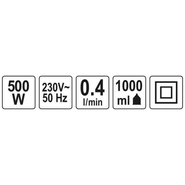 YATO Spraypistol 400W 1L
