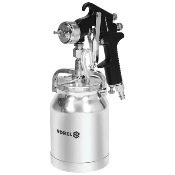 VOREL HVLP sprutpistol med 1000 ml vätskekopp