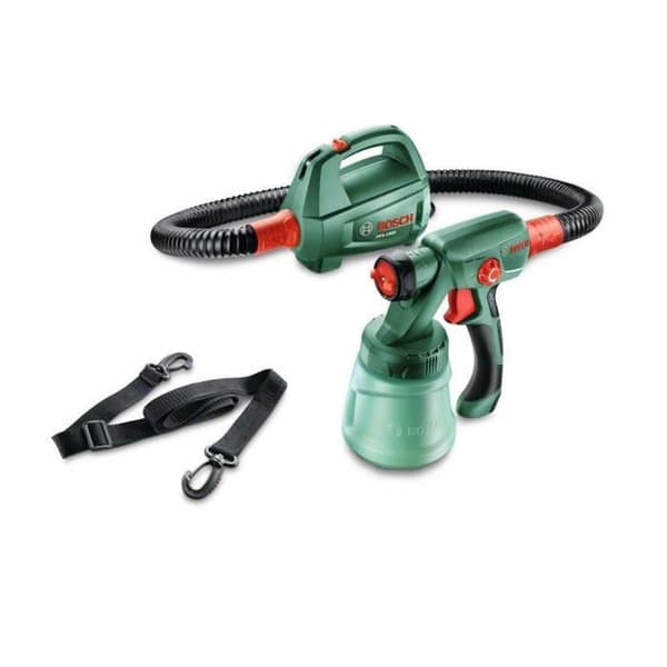 Bosch målarpistol - PFS 1000 - 410 W - Flöde: 0 - 100 ml/min - Tank: 800 ml - Flexibel: 1,3 m