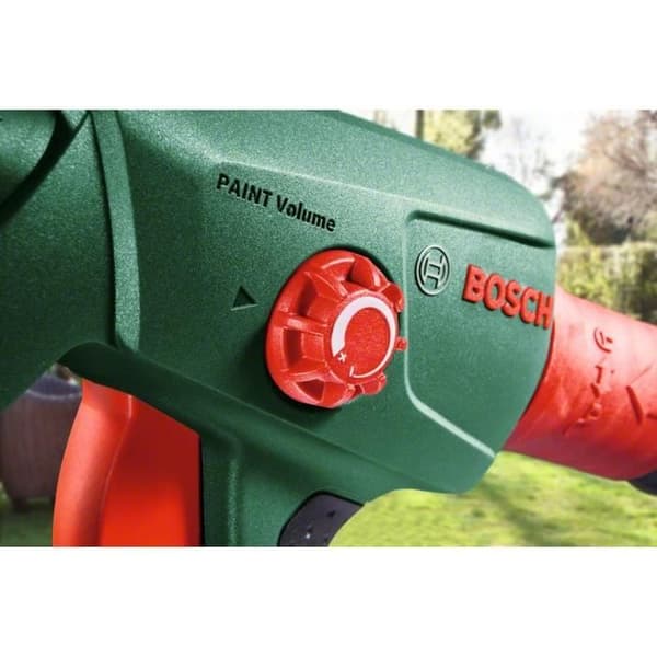 Bosch målarpistol - PFS 1000 - 410 W - Flöde: 0 - 100 ml/min - Tank: 800 ml - Flexibel: 1,3 m