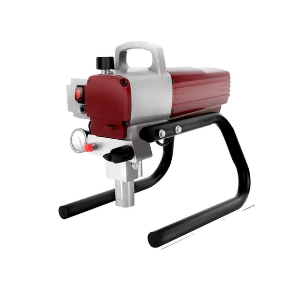 Luftlös Väggfärgspruta, 1800w Effekt, 1,8L/min Flödeshastighet,Röd