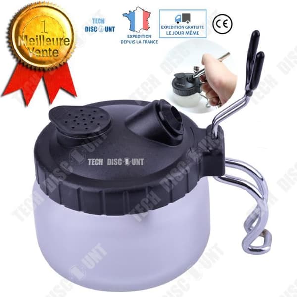 TD® Cleaning Pot Airbrush Borste Gun Tvätt Rengöringsverktyg Nålmunstycke Grythållare Professionell fönsterglas nålar borste