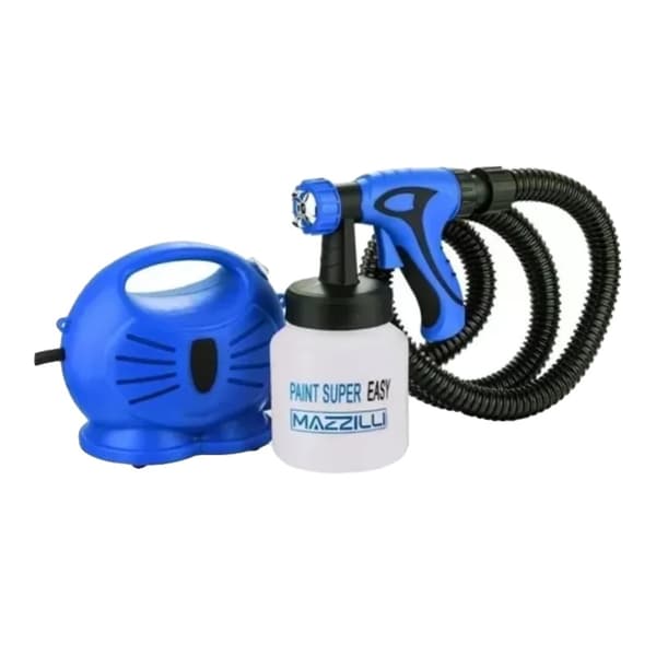 Luftkompressor Målningskit, 650W Effekt, 800mL Tankkapacitet,blå