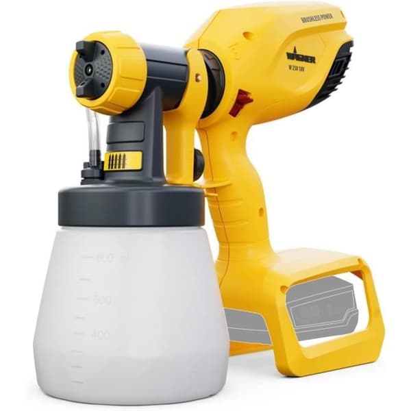 WAGNER Trådlös färgspruta W 250 WoodMetal Sprayer 18V