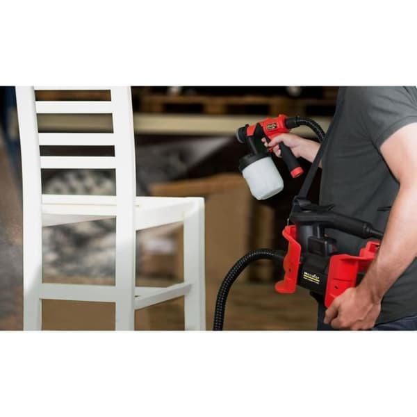 MECAFER HVLP elmålningsstation - 800W - 1100 ml/min - 110 DIN/sek - Lågt tryck