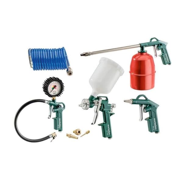 Metabo - Tryckluftsverktygssats - LPZ 7 set