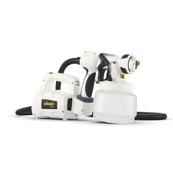 WAGNER väggspruta W450 lågtrycksfärgpistol - 460W - 230ml/min - 1,3l - Elektrisk