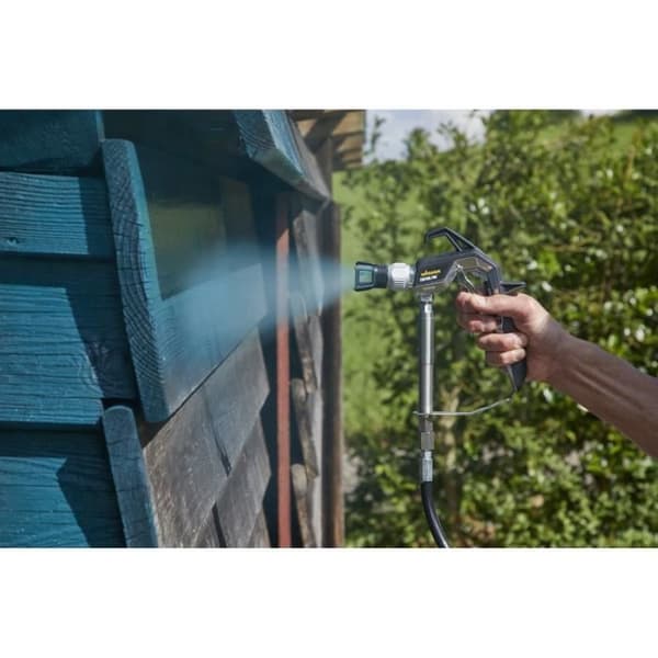 Korkeapainemaalauspistooli - WAGNER - Control Pro 350R + 2 suutinta + jatkopala - virtausnopeus 1,50 l/min - paine 110 bar - 600 W