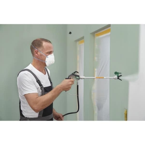 Korkeapainemaalauspistooli - WAGNER - Control Pro 350R + 2 suutinta + jatkopala - virtausnopeus 1,50 l/min - paine 110 bar - 600 W