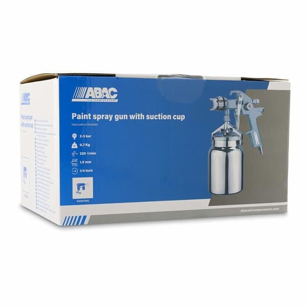 Färgspruta - målningsstation - Abac airbrush kit - 2809913545