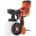 Miniatyrbild 1 av 4: BLACK+DECKER 400W lågtryckssprutpistol för färg - orange och svart - påfyllningssystem för hinksidan