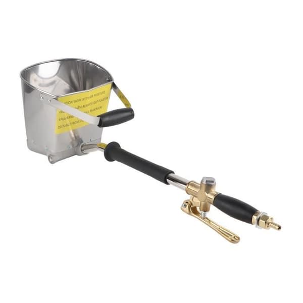Pneumatisk pistol - OMABETA - Modell 8 L/min - Lågtryck - Sprutning av murbruk - Vattenbesparing