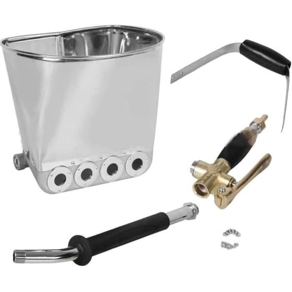 ULTECHNOVO Mortel Spray Gun Hopper Cement Sprayer Fast Sprayer för väggar och tak gör det själv[15330]