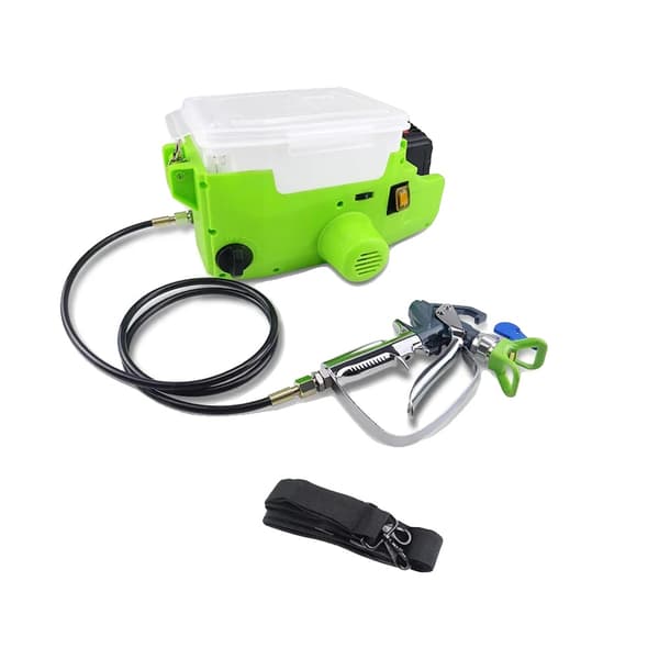 Luftlös färgspruta, 500W effekt, 1,1L/min flödeshastighet,EU, Ingen BATTERI