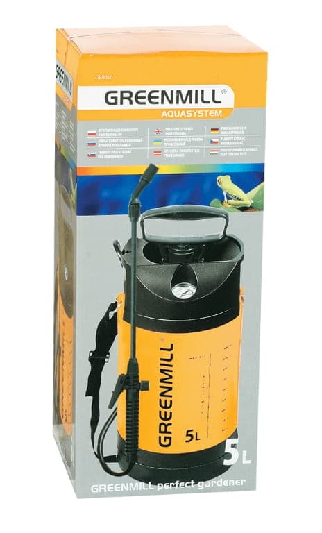 Ammattimainen paineruisku painemittarilla 5l